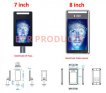 Neueste 3D-Gesichtserkennungstechnologie + Thermometer